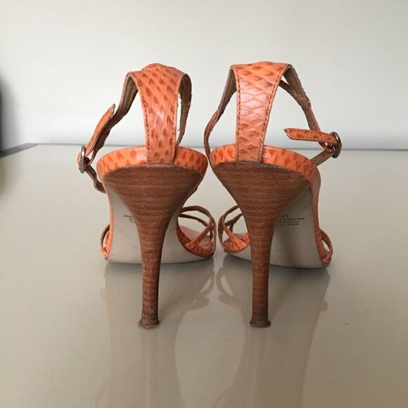 Carlos Santana Lizzy Tangerine textured sandal 8 - Picture 3 of 4